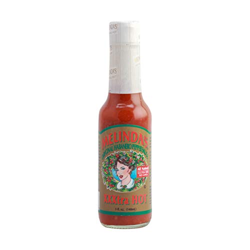 Melinda’s Original Habanero XXXtra Hot Sauce - Made with Habanero Peppers, Carrots, Onion, Vinegar & Garlic - Keto, Vegan, Gluten Free Hot Sauce