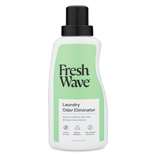 Fresh Wave Odor Removing Laundry Booster, 24 fl. Oz. | Laundry Scent Booster | Safer Odor Relief | Natural Plant-Based Odor Eliminator | Pet Bedding