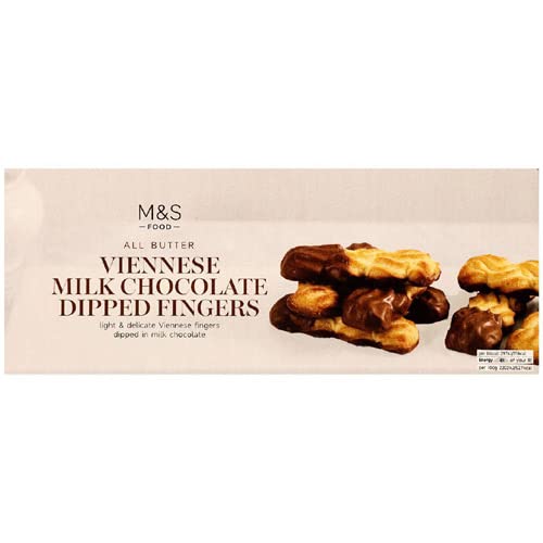 Marks and Spencer All Butter Milk Choc Dipped Fingers 135g
