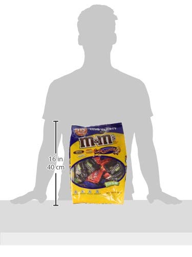 M&M'S 115 Count Chocolate Candies Variety Pack, 65.5 Ounce
