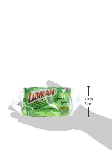Libman 1076 All-Purpose Sponges (3-Pack)