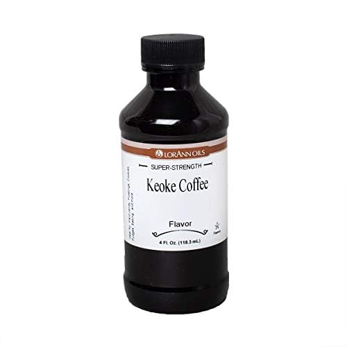 LorAnn Keoke Coffee SS Flavor, 4 ounce bottle