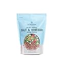 Salt and Vinegar Pecans 24 oz (1.5 lbs) - Crunchy Fried Pecans with Tangy Seasoning, Gourmet Salad Topping & Snack - Lightly Oiled, Bold Flavor by La