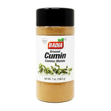 Badia Ground Cumin, 7 oz - Warm & Earthy Spice for Authentic Dishes