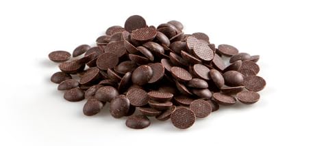 Michel Cluizel French Chocolate - Kayambe Noir Couverture Pastilles Bittersweet Chips, 72% Cocoa, 3kg/6.6lb. Bag