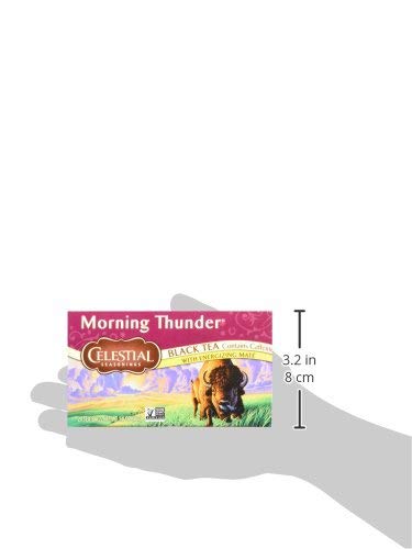 Celestial Seasonings Black Tea Morning Thunder, 20-count (Pack of6)