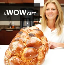 ChallahGram Kosher Challah Bread-15 Ounce Traditional Braided Challah - Plain - No seeds | Fresh & Delicious | Shabbat Challah Breads Great for your