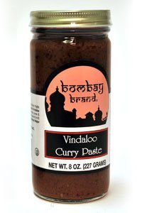 Bombay Brand 301 Vindaloo Curry Paste44; Case of 6 - 9 oz. Jars