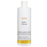 GIGI Sure Clean Wax Residue Remover, All-Purpose Surface Cleaner for Warmers, Salon & Spa Equipment, Removes Build-Up, 16 fl oz