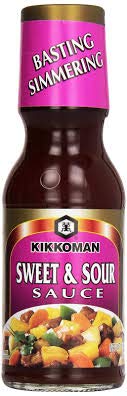 Kikkoman Soy Sauce - Sweet and Sour - Case of 12 - 11.5 oz.