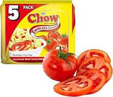 Chow - Instant 2 Minute Noodles - Tomato Flavor with Seasonings (2 x 5 Packs / 80g) To boost the goodness in your bowl, Delicious Meal in Just 2