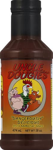 Uncle Dougie's Sneaky Spicy BBQ Sauce - Pack of 4
