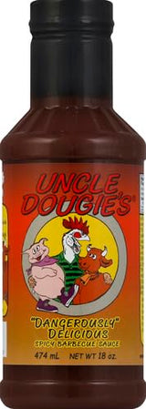 Uncle Dougie's Sneaky Spicy BBQ Sauce - Pack of 4