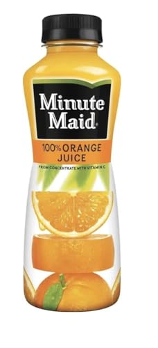 Minute Maid Juice in Bottles Bundled by Louisiana Pantry (Orange Juice, 12 Pack), 12.0 Fl Oz