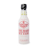Fee Brothers Rhubarb Cocktail Bitters - Aromatic Cocktail Mixer and Concentrated Flavoring, Gluten Free, Vegan-Friendly, 5 fl oz