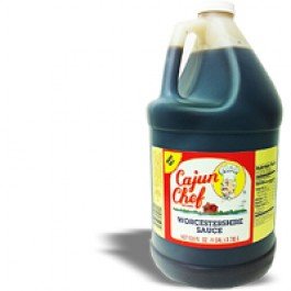Cajun Chef Worcestershire Sauce Gallon - 25900
