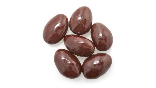 Yupik 60% Dark Chocolate Covered Almonds, 2.2 lb (35.2 oz), Kosher, Whole Nuts, Almonds Dipped in Chocolate, Crunchy & Smooth, Dark Chocolate Candy