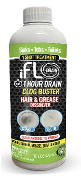 iFLO Drain, 1 Hour Clog 16oz