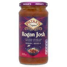 Patak's Rogan Josh Medium Curry Sauce 450G by Patak's