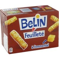 Belin Crackers Feuilletes Fromage 85g
