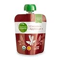 Simple Truth Organic Applesauce 4 count Pouches, Pack of 2 (Cinnamon)