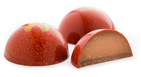 Gourmet Chocolate Bonbons and French Macarons Gift Set Small