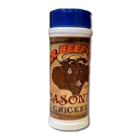 Mr. Beefys Seasoning 8oz-Pork, Chicken, Beef, Gluten Free, MSG Free, Natural Ingredients, Rub,