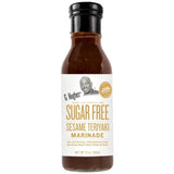 G Hughes Sugar Free, Sesame Teriyaki Marinade - 12 Oz (1-Pack)