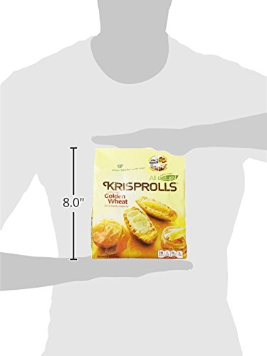 Pagen Krisprolls, Golden Wheat, 7.9 Ounce (Pack of 5)