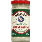 Beaver Horseradish Cream Style, 4 Ounce (Pack of 12)