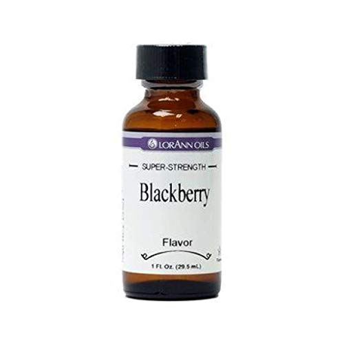 LorAnn Artificial Flavoring Oils, Blackberry Flavoring Oil, 1 Ounce Bottle