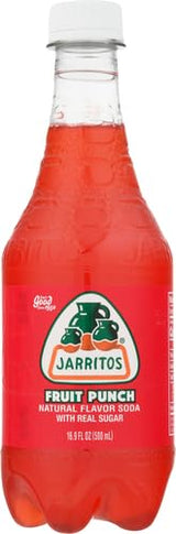 Jarritos Mandarin Soda Plastic Bottle, 16.9-Ounce (Pack of 24)