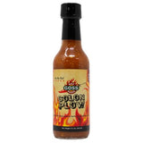 Goss Hot Sauce Colon Plow | Jalapenos, Corn Syrup, Reds Peppers, Vinegar, Garlic Paste -Red Hots Sauces - BBQ Sauce for Chip, Chicken Wings, Fish
