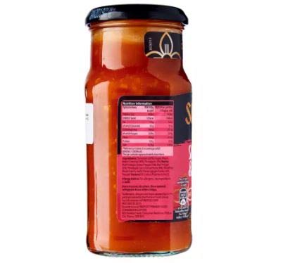 Sharwood's Sweet And Sour Cooking Sauce 425g - A Sweet, Sticky Sauce with Crunchy Vegetables and Juicy Pineapple.