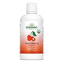 Dynamic Health Organic Tart Cherry Juice, Unsweetened 100% Juice Concentrate, Antioxidants Supplement, No Sweeteners or Additives, Vegan, Gluten Free