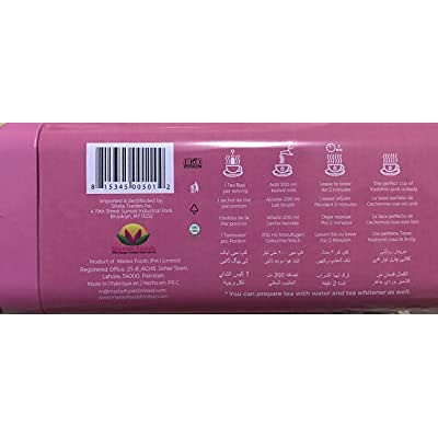 Three Rivers Instant Kashmiri Tea (20 Tea Bags)
