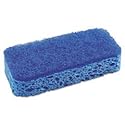 All Surface Scrubber Sponge, 2 1/2 X 4 1/2, 1" Thick, Blue, Carton 91017