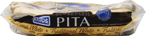 Kontos Pocket less Pita 14 oz, 5 Pieces