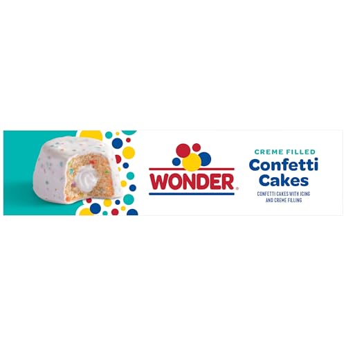 Wonder 6ct Confetti Cakes 13oz Multipack