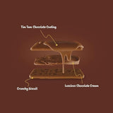 Tim Tam Sampler - Extra Chocolaty, Original, Dark, White - Chocolate Cream Filling, Imported from Australia (4 Pack) Deliciousness!