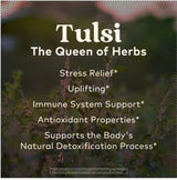 ORGANIC INDIA Tulsi Sleep Herbal Tea - Holy Basil, Ashwagandha, Chamomile, Night Time Tea for Bedtime, Stress Relieving & Relaxing, Immune Support