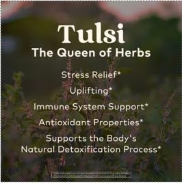 ORGANIC INDIA Tulsi Sleep Herbal Tea - Holy Basil, Ashwagandha, Chamomile, Night Time Tea for Bedtime, Stress Relieving & Relaxing, Immune Support