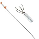 Hotwin Spring Pipeline Dredge Hook Drain Clog Remover, Hair Catcher, Bendable, Kitchen Bathroom Toilet Tub