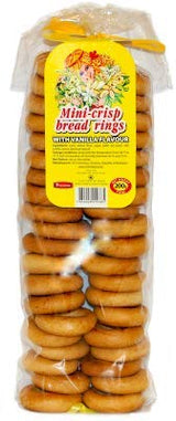 Mini Sushki/Tea Bread With Vanilla (Mini-Crisp Bread Rings) Pack of 3