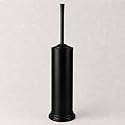 Black Toilet Brush and Holder Set?Extra Long Handled Toilet Bowl Brush and Holder?Stainless Steel Heavy Duty Toilet Brush for Bathroom,Deep Cleaning