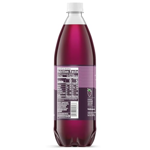 Polar Diet Grape Soda 33.8oz (Pack of 12)