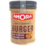 Amora Sauce Burger aux Oignons Caramelises 188g (Amora Burger Sauce with Caramelized Onions 188g)