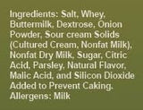 Popcorn Sour Cream & Onion Flavor 9 OZ | Kosher Food for Restaurants and Home Cooks | No MSG or Fillers | Great for Popcorns, Fried Foods, BBQ