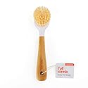 Full Circle Be Good - Bamboo Handle Dish Brush - Sustainable Kitchen Cleaning with Tough Bristles - Natural Dish Scrubber, Nonstick & Cast Iron