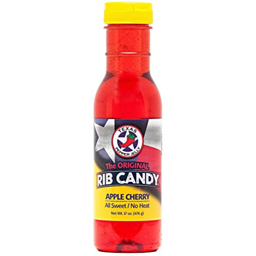 Rib Candy - Apple Cherry (Sweet) Net Wt. 17 oz (476 g) Bottle
